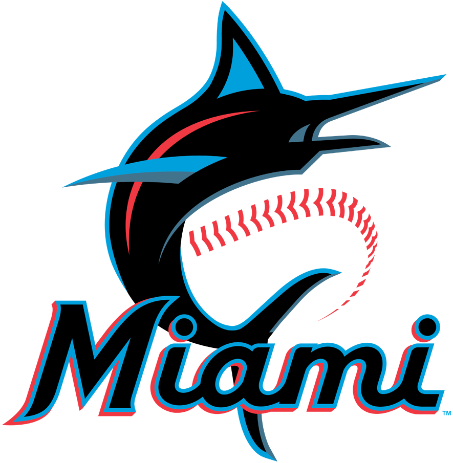 Miami Marlins 2019-Pres Primary Logo fabric transfer